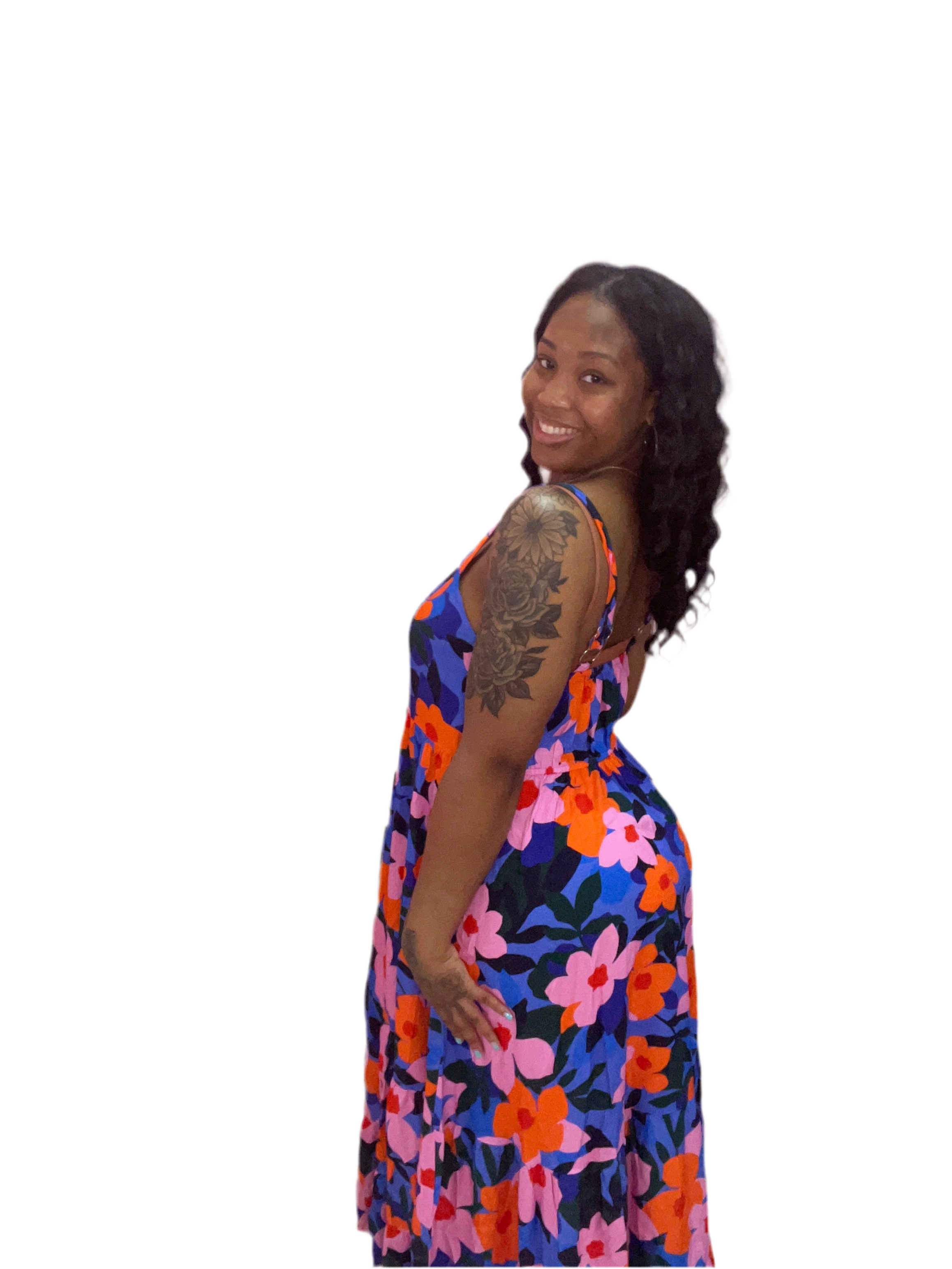 Flower Power Maxi Dress